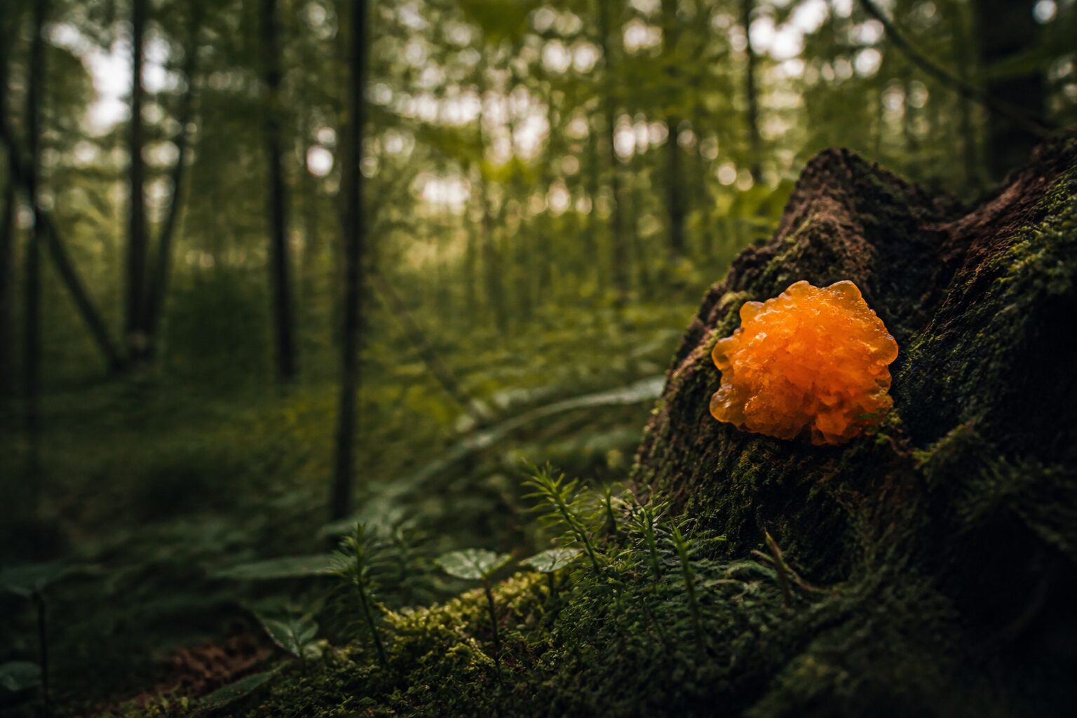 Champignon orange sur bois mort : 5 espèces à identifier