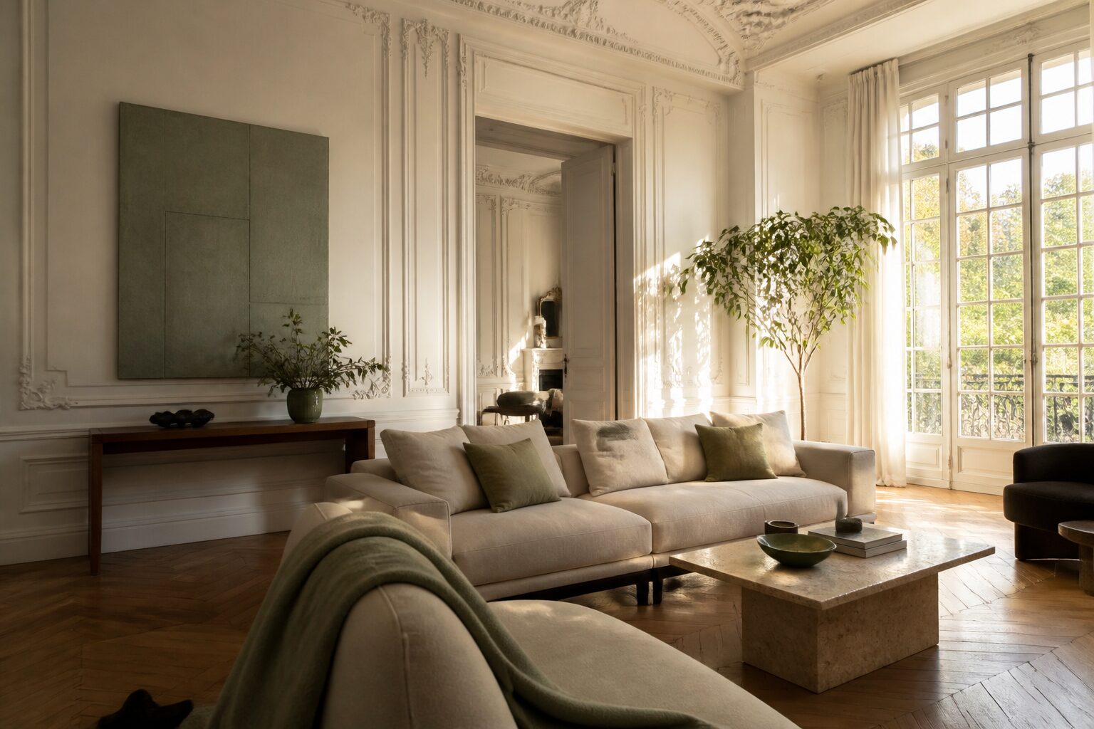 Appartement haussmannien : le charme à aménager