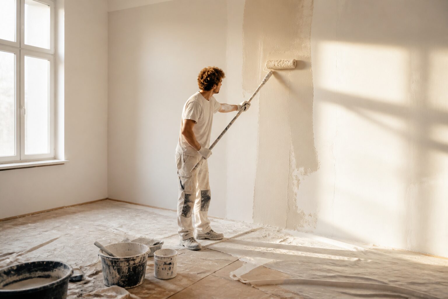 Enduit au rouleau : la méthode qui change tout en rénovation