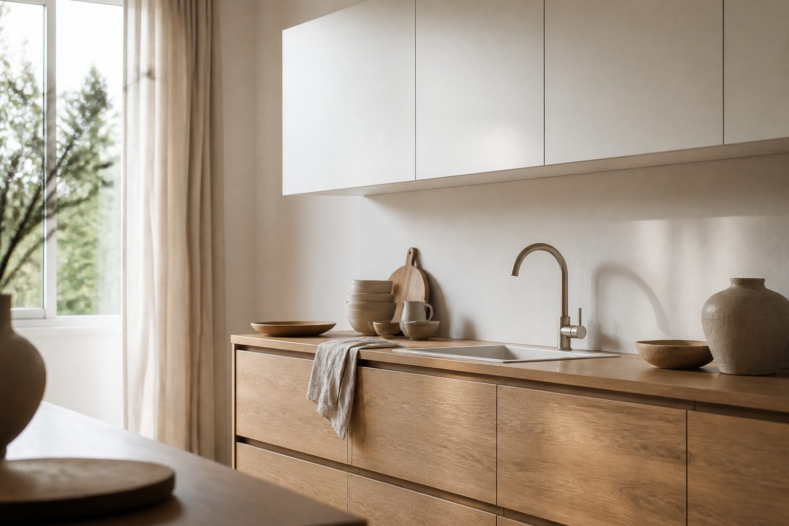 Hauteur meuble haut cuisine : la règle des 50-60 cm