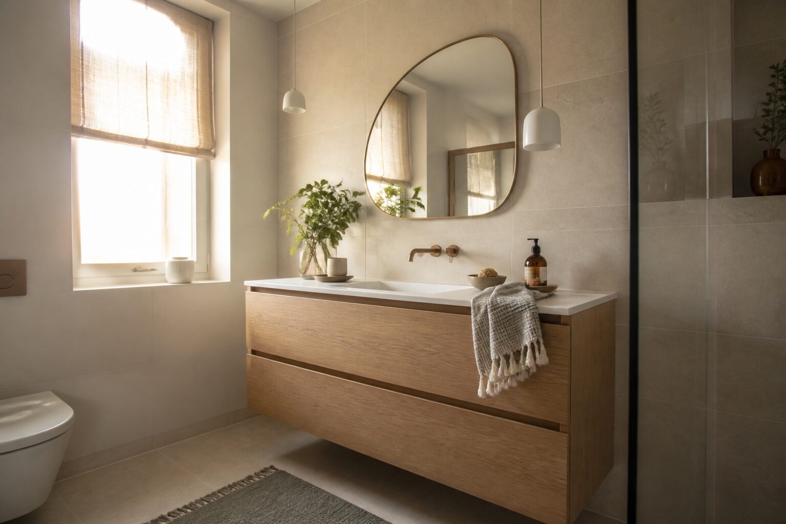 Petite salle de bain : 7 idées pour gagner de la place
