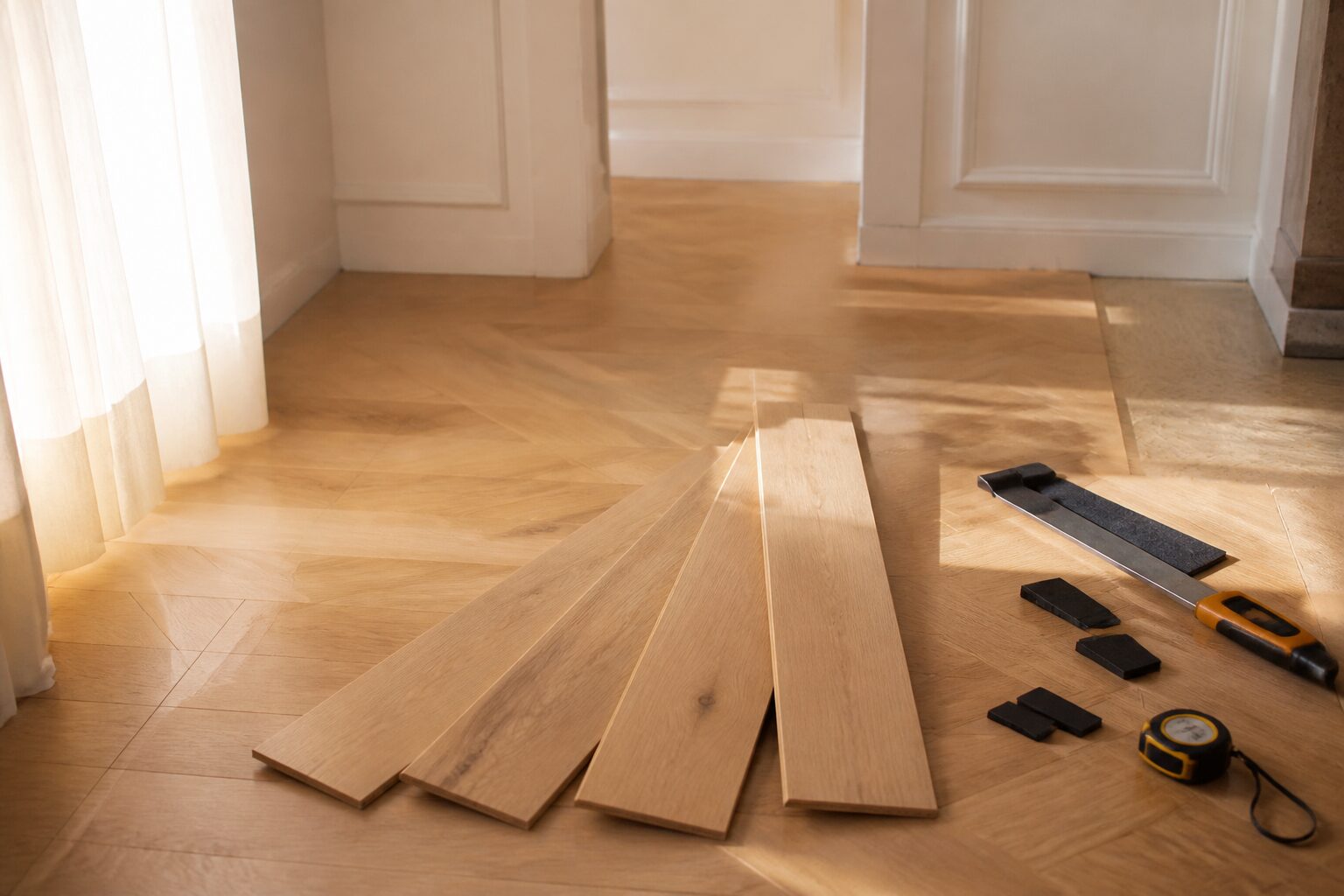 Poser le parquet flottant : réussir la pose soi-même