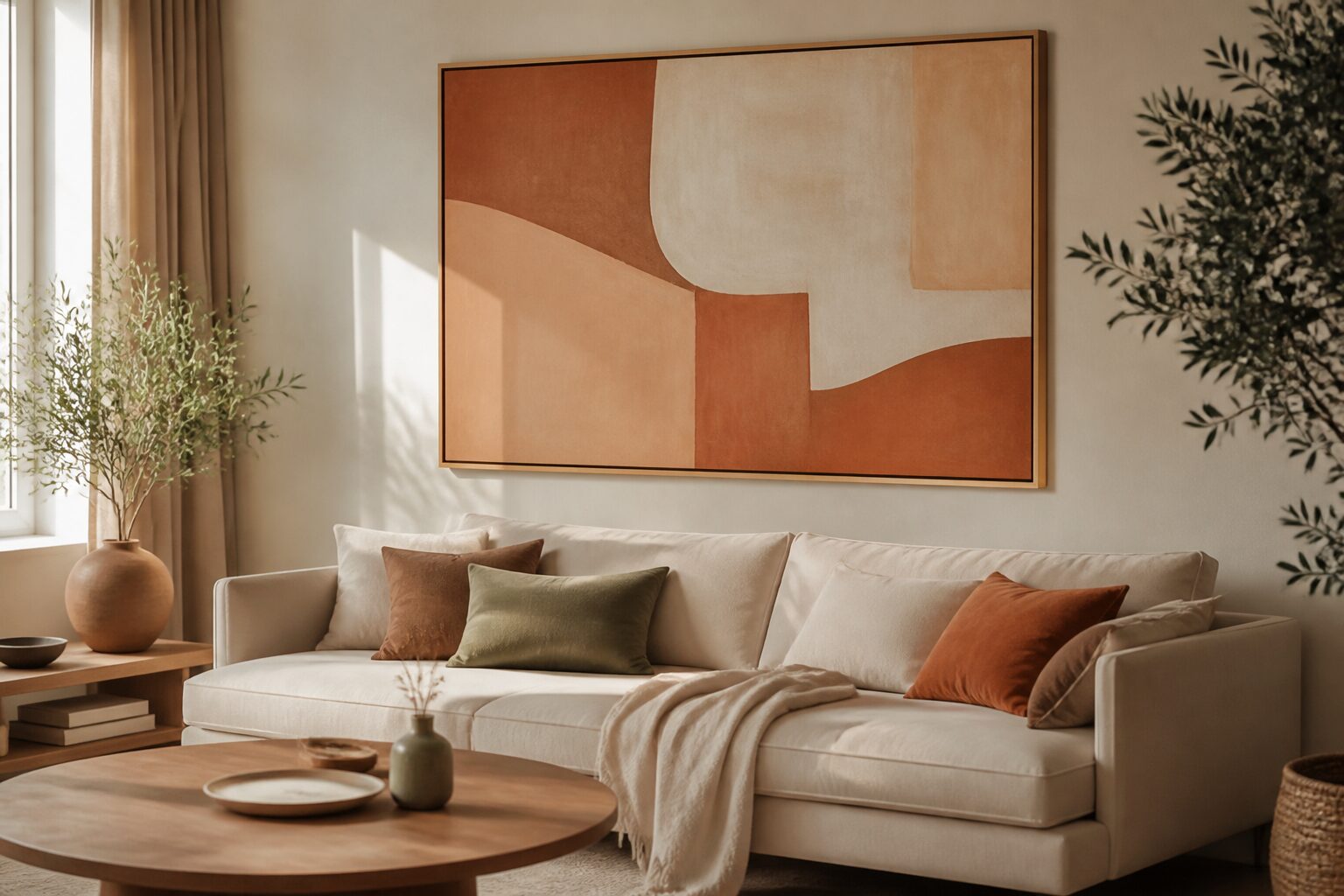Tableau salon : 7 styles pour habiller vos murs