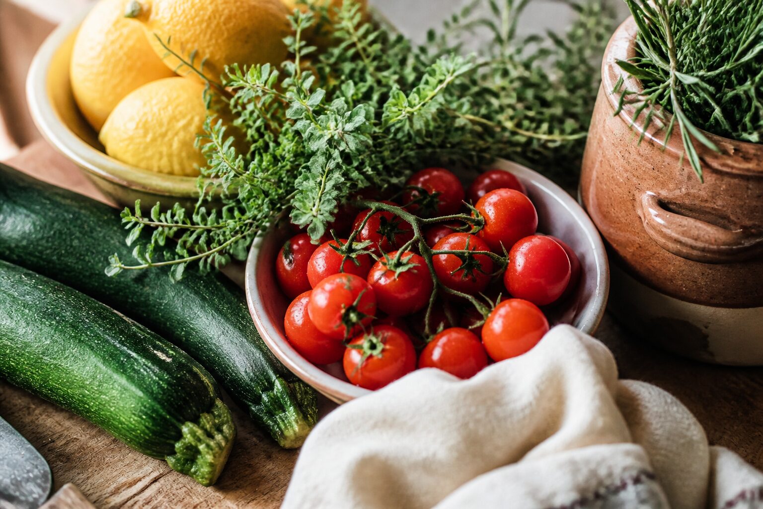 Recettes-de-maria.fr blog : ingrédients frais méditerranéens