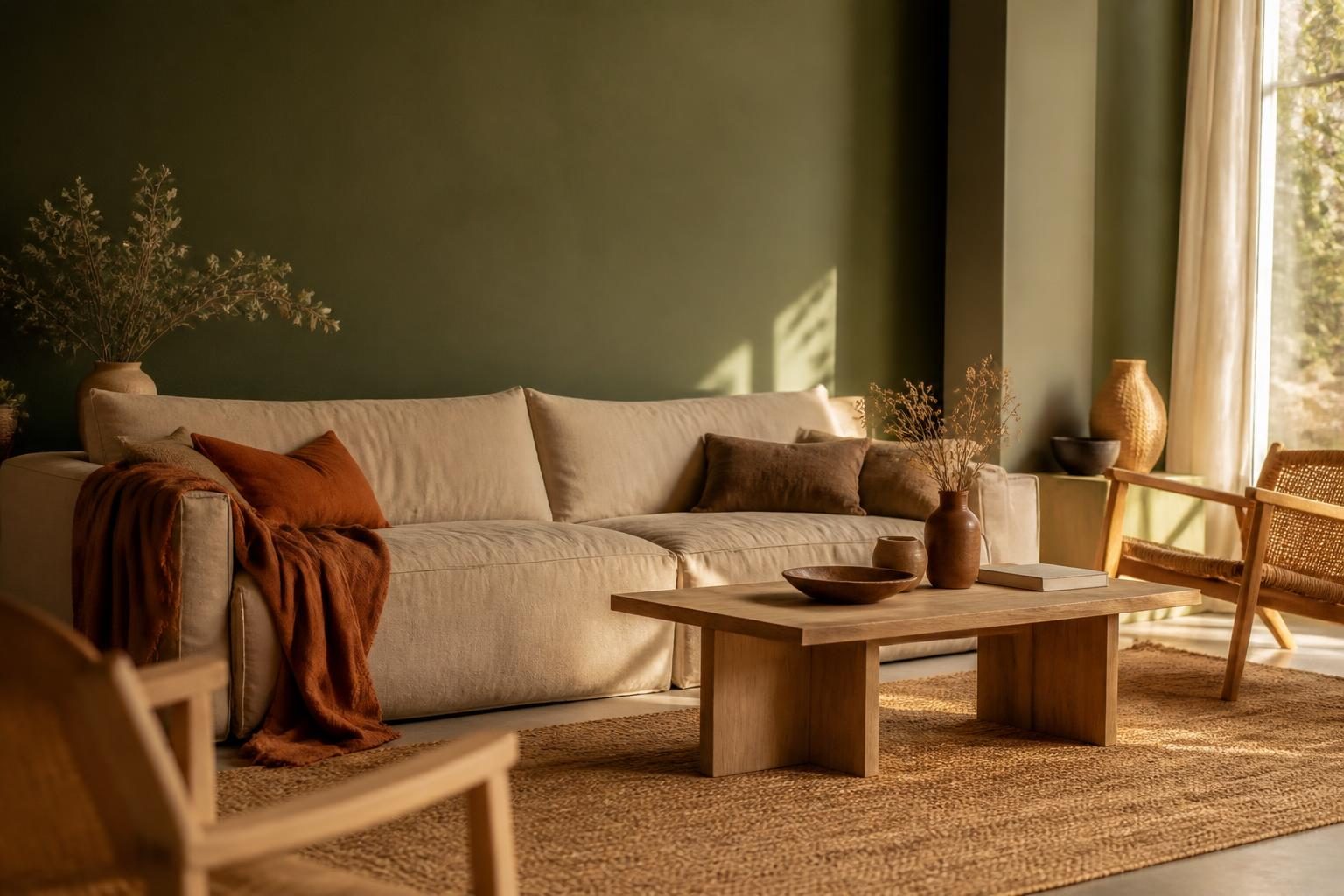 Couleur vert olive : l’associer sans se tromper en déco